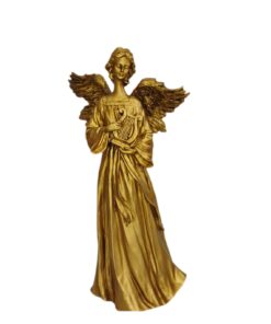 Estatua Anjo com Harpa