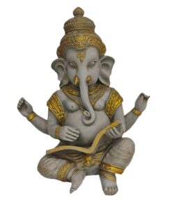 Ganesha Sentado com Livro