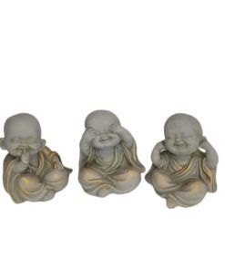 Trio Buda da Sabedoria Criança