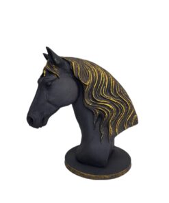 Escultura Cabeça de Cavalo Lisa