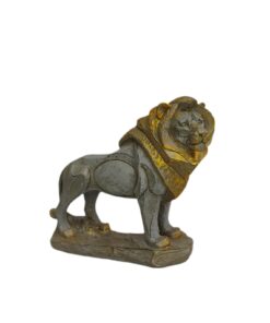 Escultura Leão Geométrico