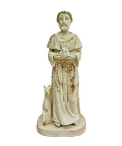 Imagem Religiosa de São Francisco Bambi Pequeno - 20cm