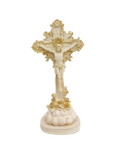 Imagem Religiosa Crucifixo de Mesa - 30cm