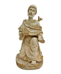 Imagem Religiosa São Francisco Ajoelhado - 20cm