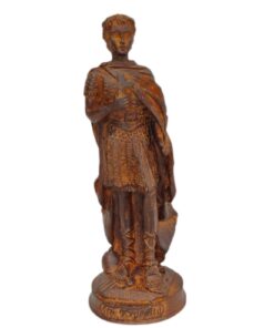 Imagem Religiosa Santo Expedito Cruz no Peito - 20cm