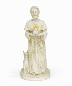 Imagem Religiosa de São Francisco Bambi Pequeno - 20cm