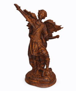 Imagem Religiosa São Miguel Arcanjo com Espada - 30cm