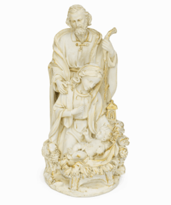 Imagem Religiosa Sagrada Familia na Pedra - 30cm