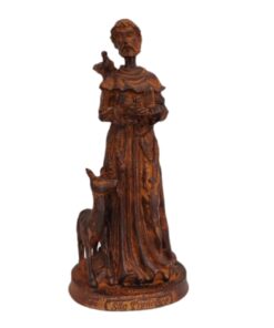 Imagem Religiosa São Francisco Bambi Grande - 20cm