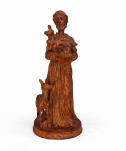 Imagem Religiosa São Francisco Bambi Grande - 20cm