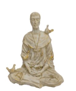 Imagem Religiosa São Francisco Meditando - 20cm