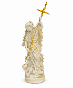 Imagem Religiosa São Miguel Arcanjo com Lança - 30cm