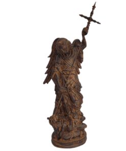 Imagem Religiosa São Miguel Arcanjo com Lança - 30cm