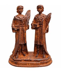 Imagem Religiosa Cosme e Damião - 15cm